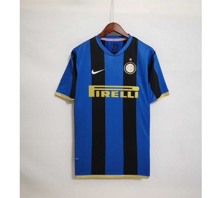 Inter Milan 08/09 Home Blue Soccer Jersey